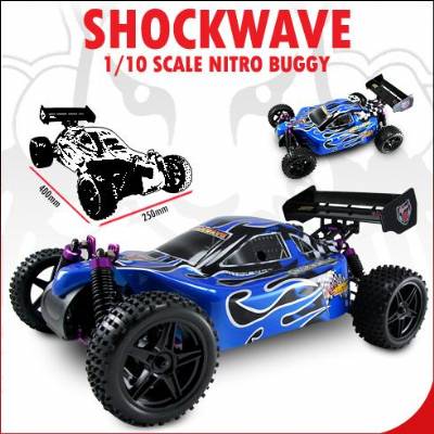Shockwave 1/10 Scale Nitro Buggy